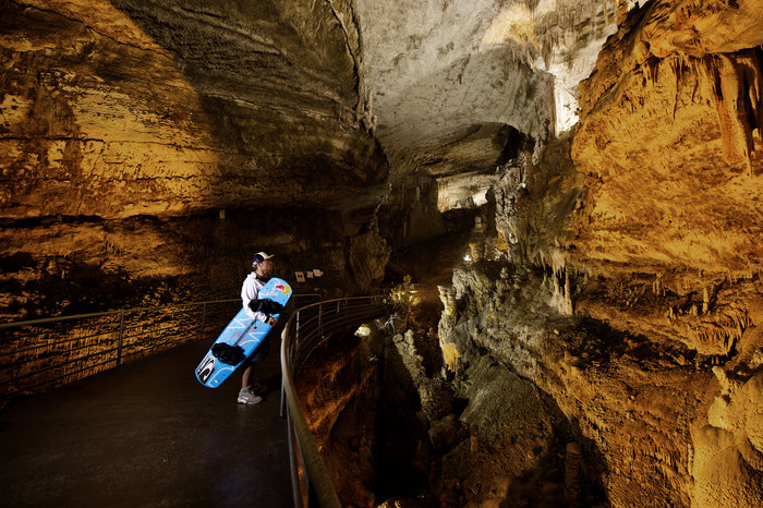 Red Bull Awakens the Jeita Grotto